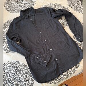 All Saints black button down